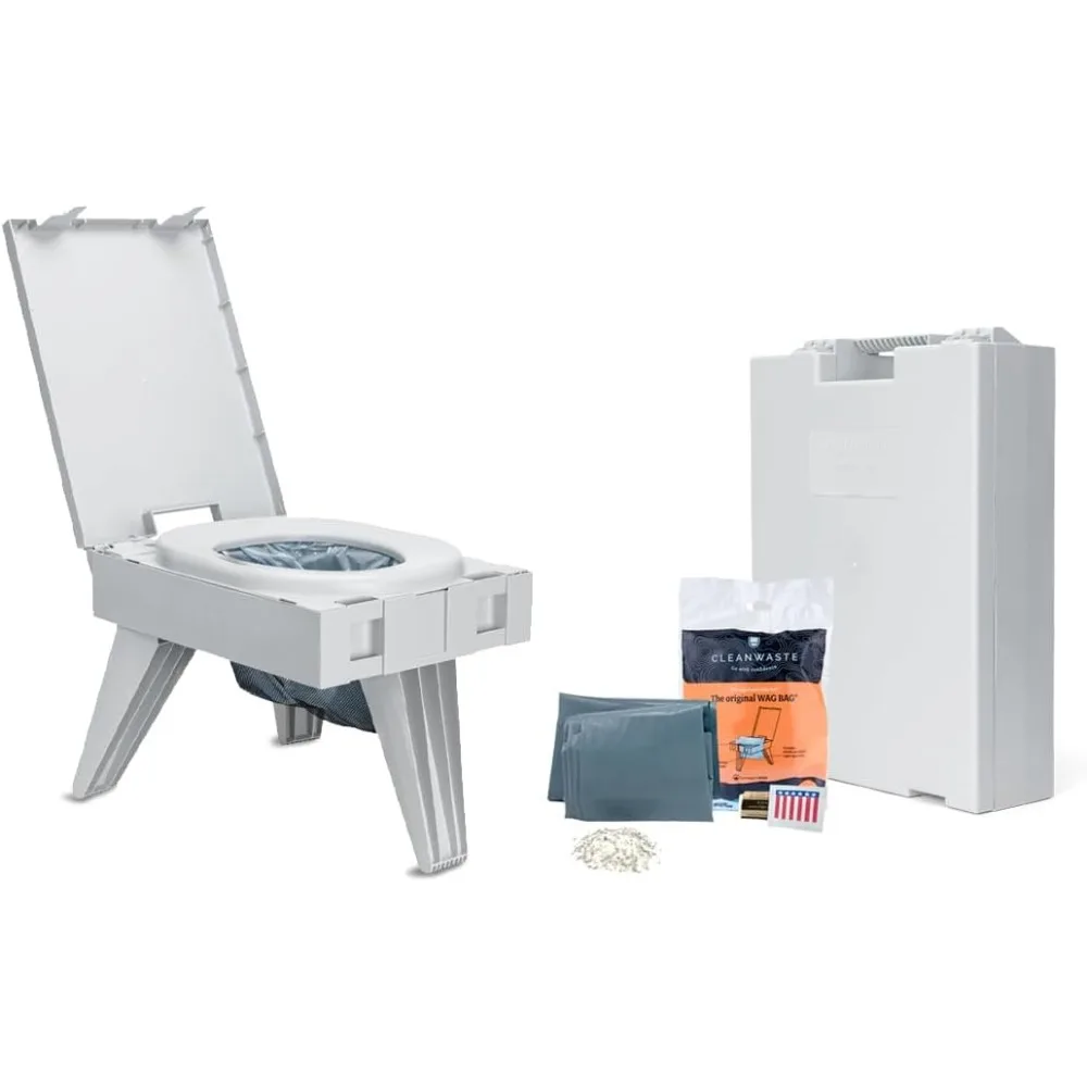 Портативный складной туалет с сумкой для переноски, легкий, компактный, для кемпинга, путешествий
Портативный складной туалет с сумкой для переноски, легкий, компактный, для кемпинга, путешествий