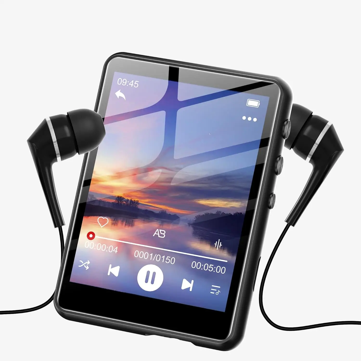 64 GB MP3 player, 5.3 black, SWOFY M4 music player, 6.1 speakers, high-definition speakers, FM receiver, supports up to 128 GB
64 GB MP3 player, 5.3 black, SWOFY M4 music player, 6.1 speakers, high-definition speakers, FM receiver, supports up to 128 GB