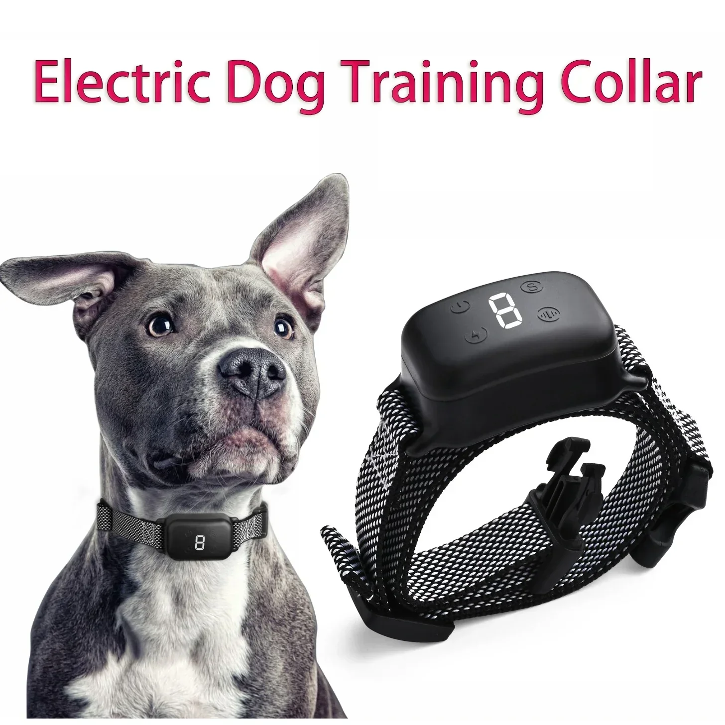New Pet Dog Automatic Bark Collar Waterproof Electric Dog Training Device, No Barking Stop Rechargealbe Anti Bark Collar for Dog
New Pet Dog Automatic Bark Collar Waterproof Electric Dog Training Device, No Barking Stop Rechargealbe Anti Bark Collar for Dog