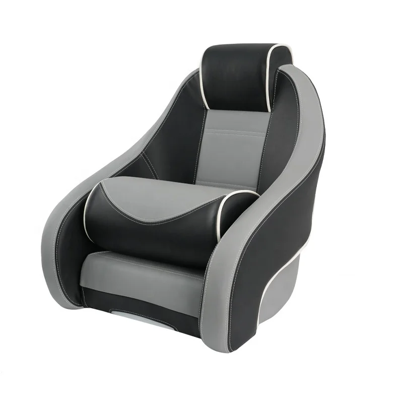 New Marine Boat Seats Pilot Chair Waterproof Luxury Flip up Boat Seat With Headrest for Yacht Boat Speedboat Ship
New Marine Boat Seats Pilot Chair Waterproof Luxury Flip up Boat Seat With Headrest for Yacht Boat Speedboat Ship