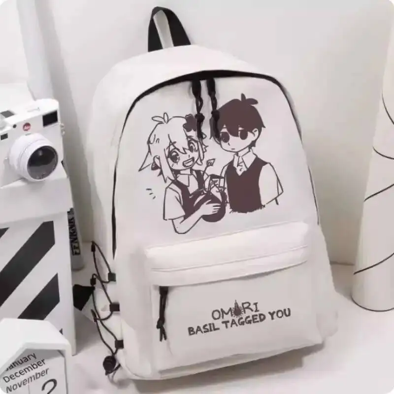 OMORI школьный рюкзак, большая вместительная сумка на плечо, косплей, студенческий подарок для подростков B1271, аниме
OMORI школьный рюкзак, большая вместительная сумка на плечо, косплей, студенческий подарок для подростков B1271, аниме