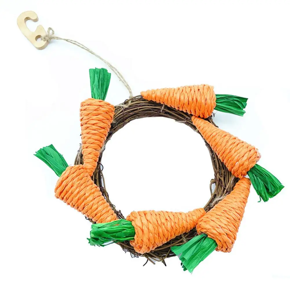 Rabbit Chew Toys Rattan Hanging Natural Treats Grinding Teeth Toy Small Animals Toy For Guinea Pig Hamster Bunny Rabbit Teeth
Rabbit Chew Toys Rattan Hanging Natural Treats Grinding Teeth Toy Small Animals Toy For Guinea Pig Hamster Bunny Rabbit Teeth