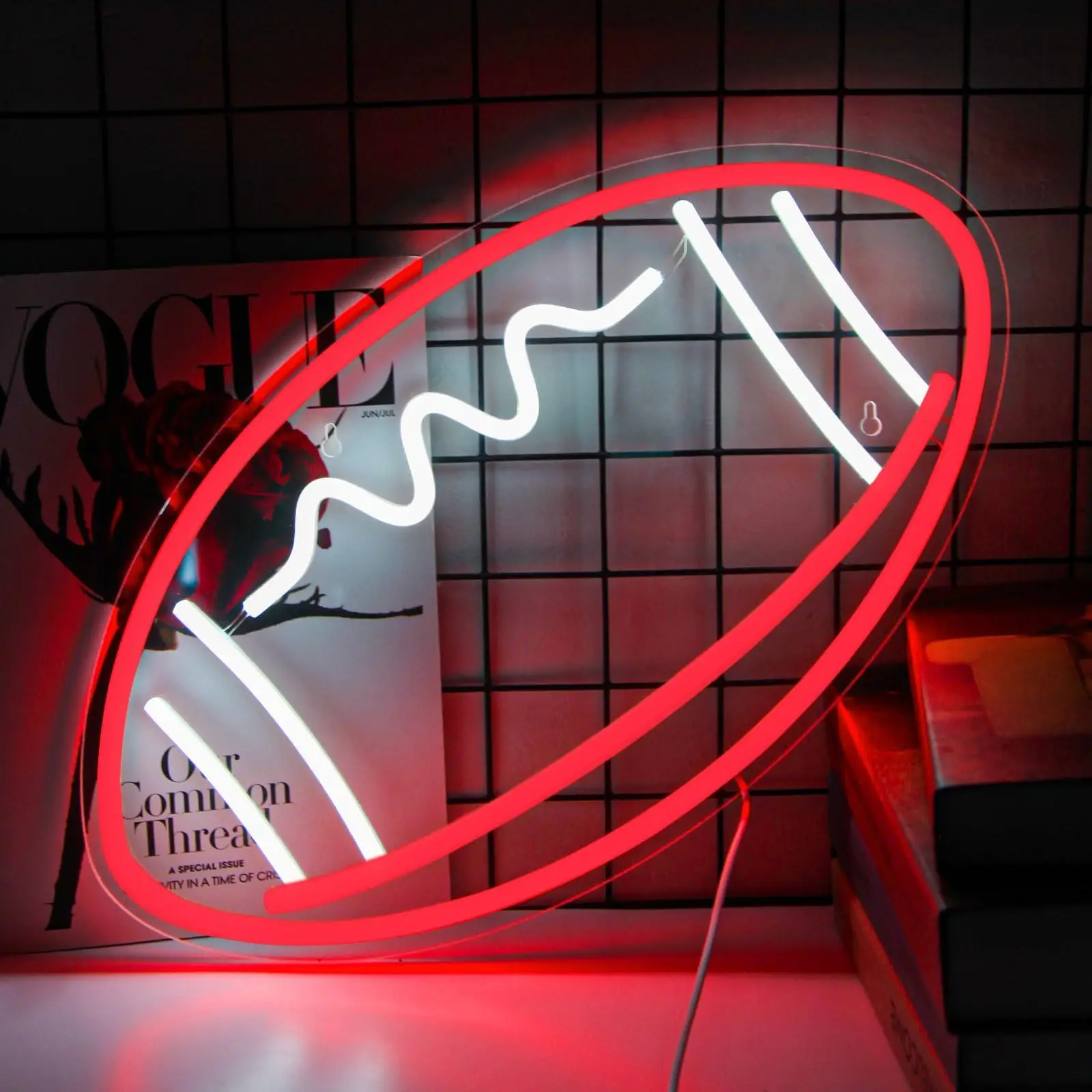 Rugby LED Neon Signs - Sports Passion, USB Powered with Dimming, Suitable for Game Rooms, Bars and Party Decorations
Rugby LED Neon Signs - Sports Passion, USB Powered with Dimming, Suitable for Game Rooms, Bars and Party Decorations
