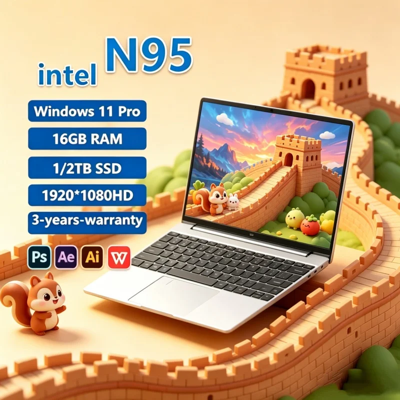Astral 2026 Principal Underived 15.6" Laptop N95 FHD IPS Display 120Hz Effervescent Fine Screen SSD Classy Beaming Keyboard
Astral 2026 Principal Underived 15.6" Laptop N95 FHD IPS Display 120Hz Effervescent Fine Screen SSD Classy Beaming Keyboard