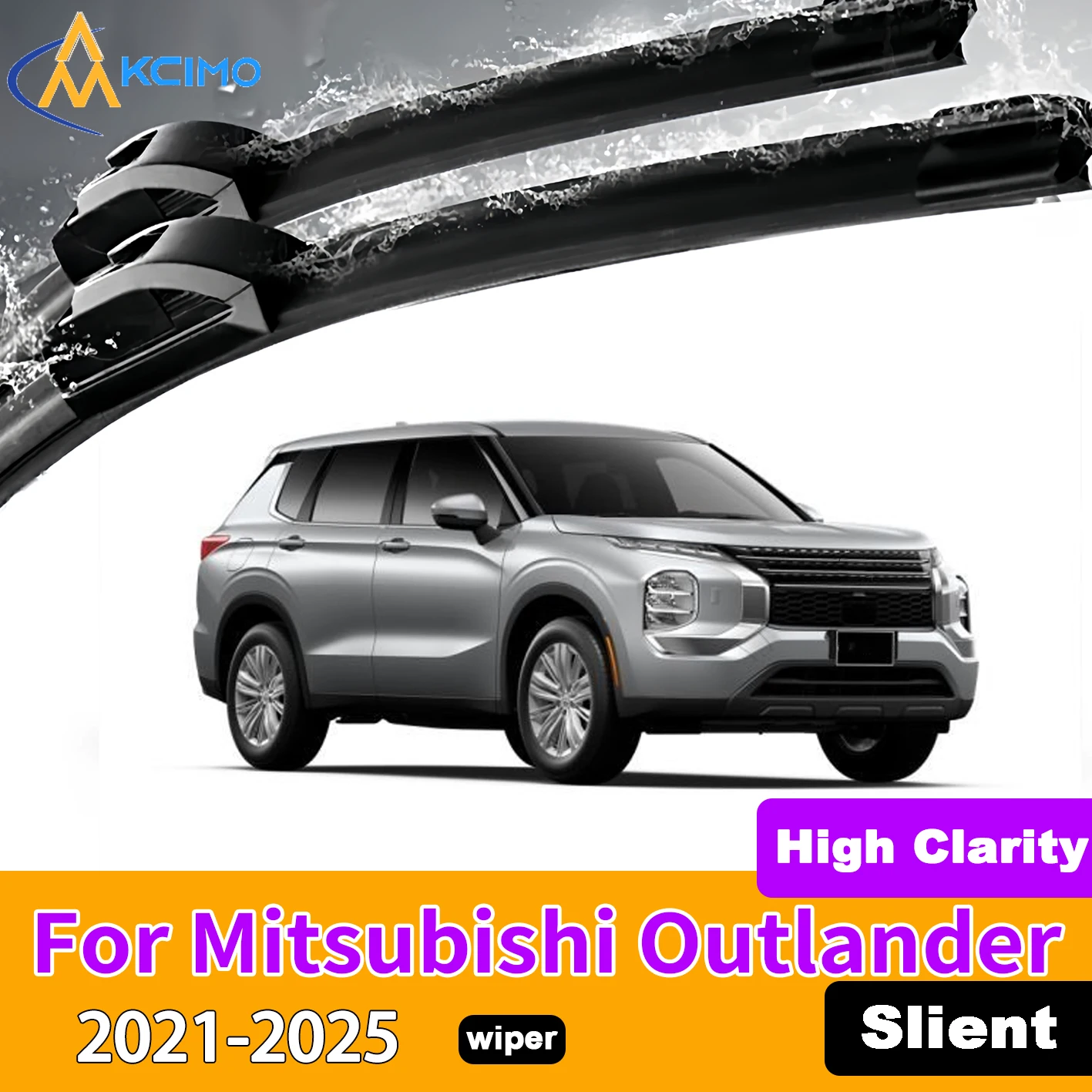 KCIMO 2PCS Front Windshield Wiper Blades For Mitsubishi Outlander GM GN ZM 2021-2025 Full Coverage Wiping Silent Wiper Blades
KCIMO 2PCS Front Windshield Wiper Blades For Mitsubishi Outlander GM GN ZM 2021-2025 Full Coverage Wiping Silent Wiper Blades