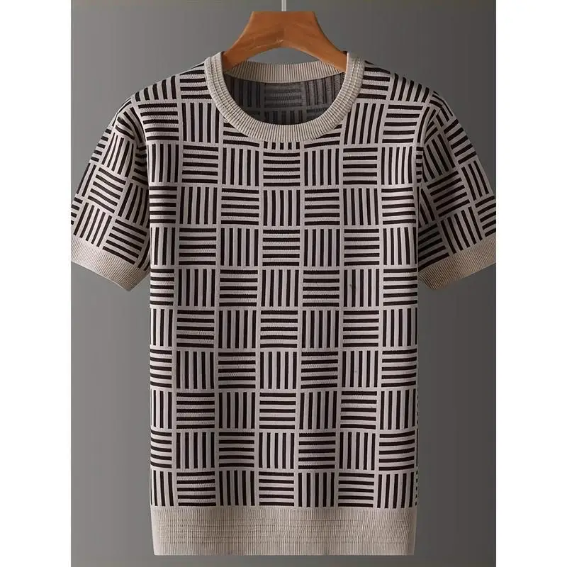 Short Sleeve Knitted Sweater F 95474 Cross-Border Fashion Women's Clothing Knitwear Spring Season Non-Shrinking Fabric
Short Sleeve Knitted Sweater F 95474 Cross-Border Fashion Women's Clothing Knitwear Spring Season Non-Shrinking Fabric