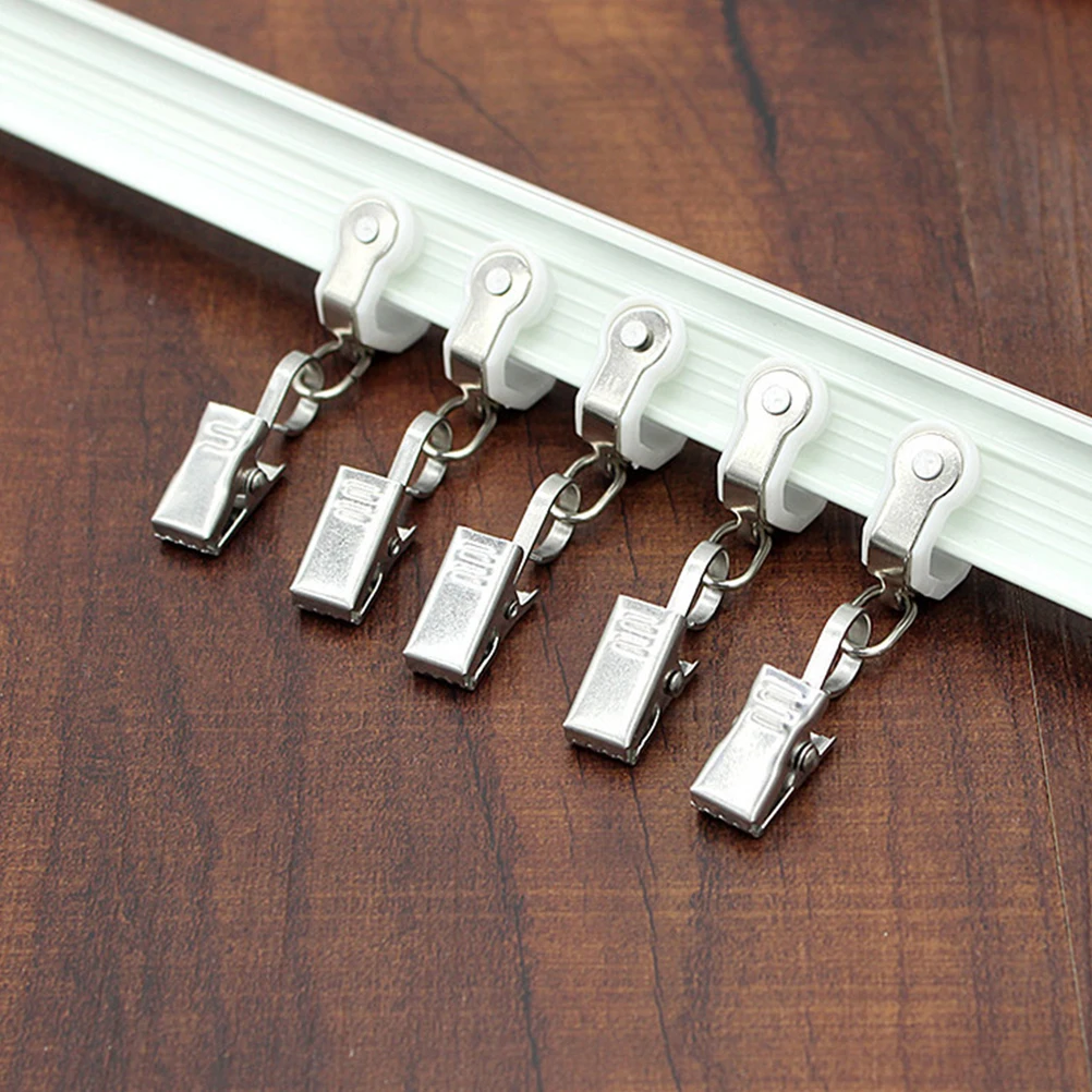 36Pcs Stainless Steel Curtain Hooks Easy Slide Shower Curtain Clips Strong Hold Drapery Hangers Bathroom Window
36Pcs Stainless Steel Curtain Hooks Easy Slide Shower Curtain Clips Strong Hold Drapery Hangers Bathroom Window