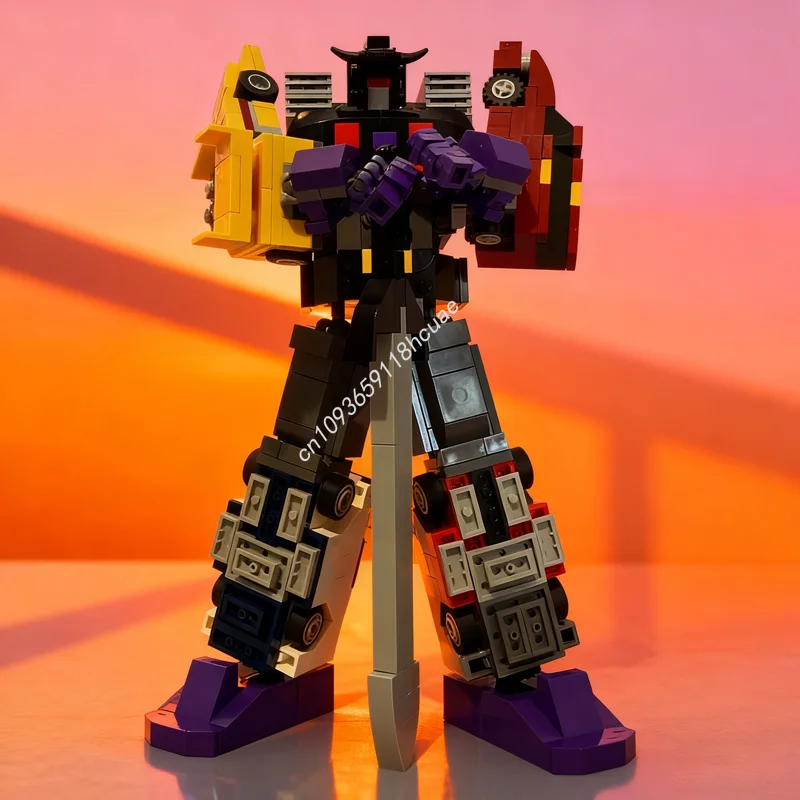 653pcs MOC TF Menasor Model Building Blocks Architecture Assemble DIY Toy Creative Idea Education Christmas Gifts Brick Kids
653pcs MOC TF Menasor Model Building Blocks Architecture Assemble DIY Toy Creative Idea Education Christmas Gifts Brick Kids