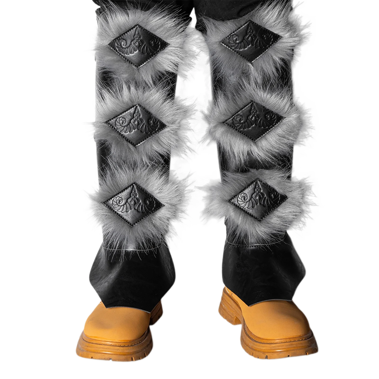 Stage Play Performance Props Knight Boot Covers Retro Embossed Adjustable Long Boots Men's Medieval Cosplay Role Play
Stage Play Performance Props Knight Boot Covers Retro Embossed Adjustable Long Boots Men's Medieval Cosplay Role Play