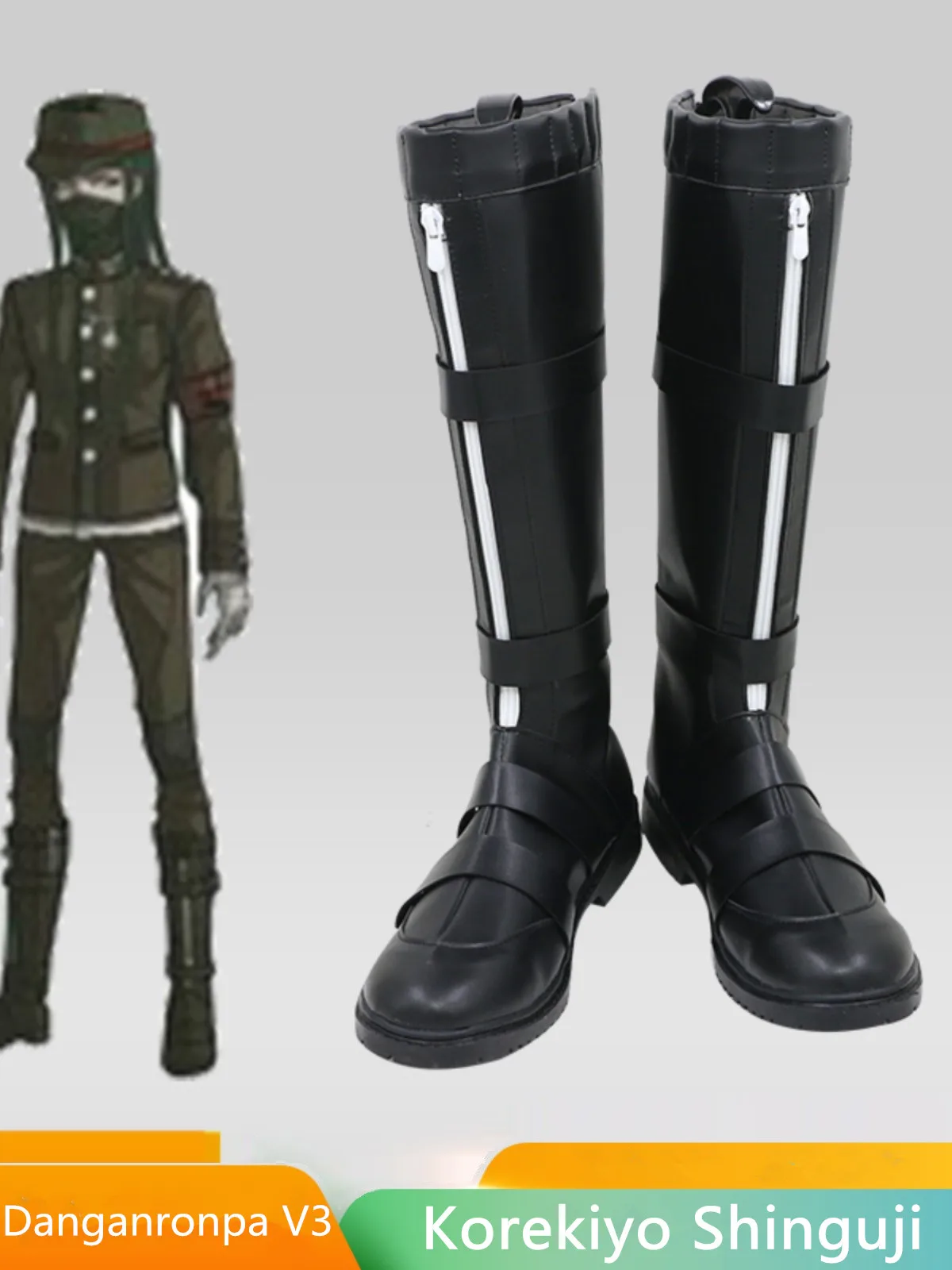 Ботинки из искусственной кожи для косплея Danganronpa V3 : Killing Harmony Korea kiyo Shinguji
Ботинки из искусственной кожи для косплея Danganronpa V3 : Killing Harmony Korea kiyo Shinguji