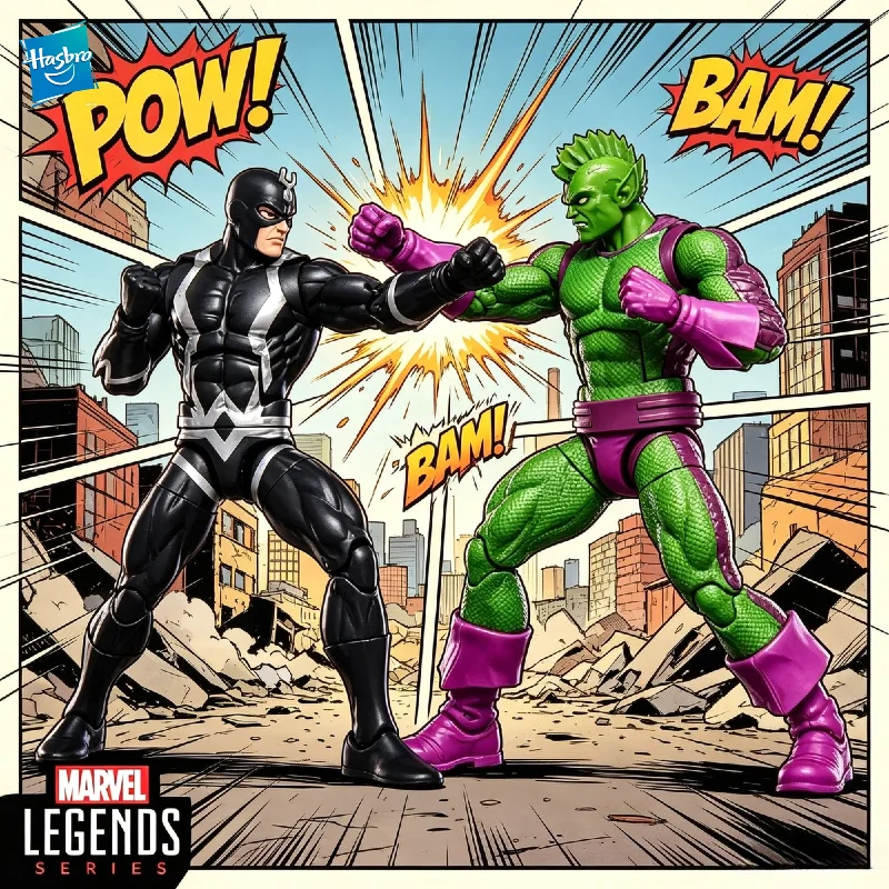В НАЛИЧИИ: Коллекционный набор из 2 фигурок Hasbro Marvel Legends Inhumans Black Bolt & Triton, 6 дюймов.
В НАЛИЧИИ: Коллекционный набор из 2 фигурок Hasbro Marvel Legends Inhumans Black Bolt & Triton, 6 дюймов.