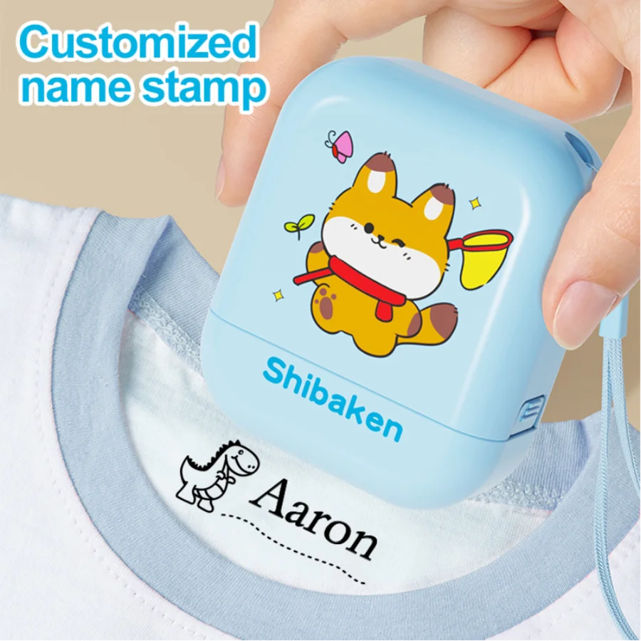 Custom Children's Name Stamp Set - Personalized Waterproof Seal for School Essentials, Travel-Size Gift with Reusable Name Tag
Custom Children's Name Stamp Set - Personalized Waterproof Seal for School Essentials, Travel-Size Gift with Reusable Name Tag