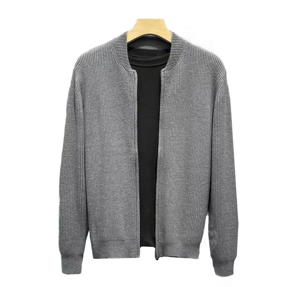 Мужской новый кардиган на молнии, вязаный стиль, винтажные куртки с напуском, свитера с капюшоном
Мужской новый кардиган на молнии, вязаный стиль, винтажные куртки с напуском, свитера с капюшоном