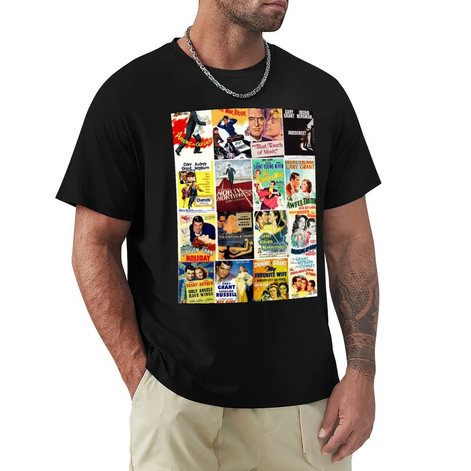 cary grant movie cinema T-Shirt Plus Size Basic Short Sleeve Top
cary grant movie cinema T-Shirt Plus Size Basic Short Sleeve Top