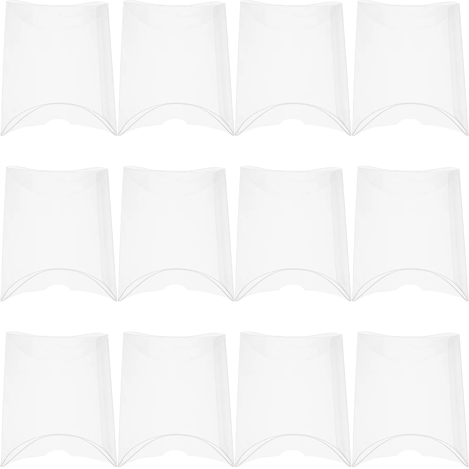 50 Pcs Clear Pillow Boxes Mini Candy Bags Snack Containers Baby Shirt for Presents Wedding
50 Pcs Clear Pillow Boxes Mini Candy Bags Snack Containers Baby Shirt for Presents Wedding