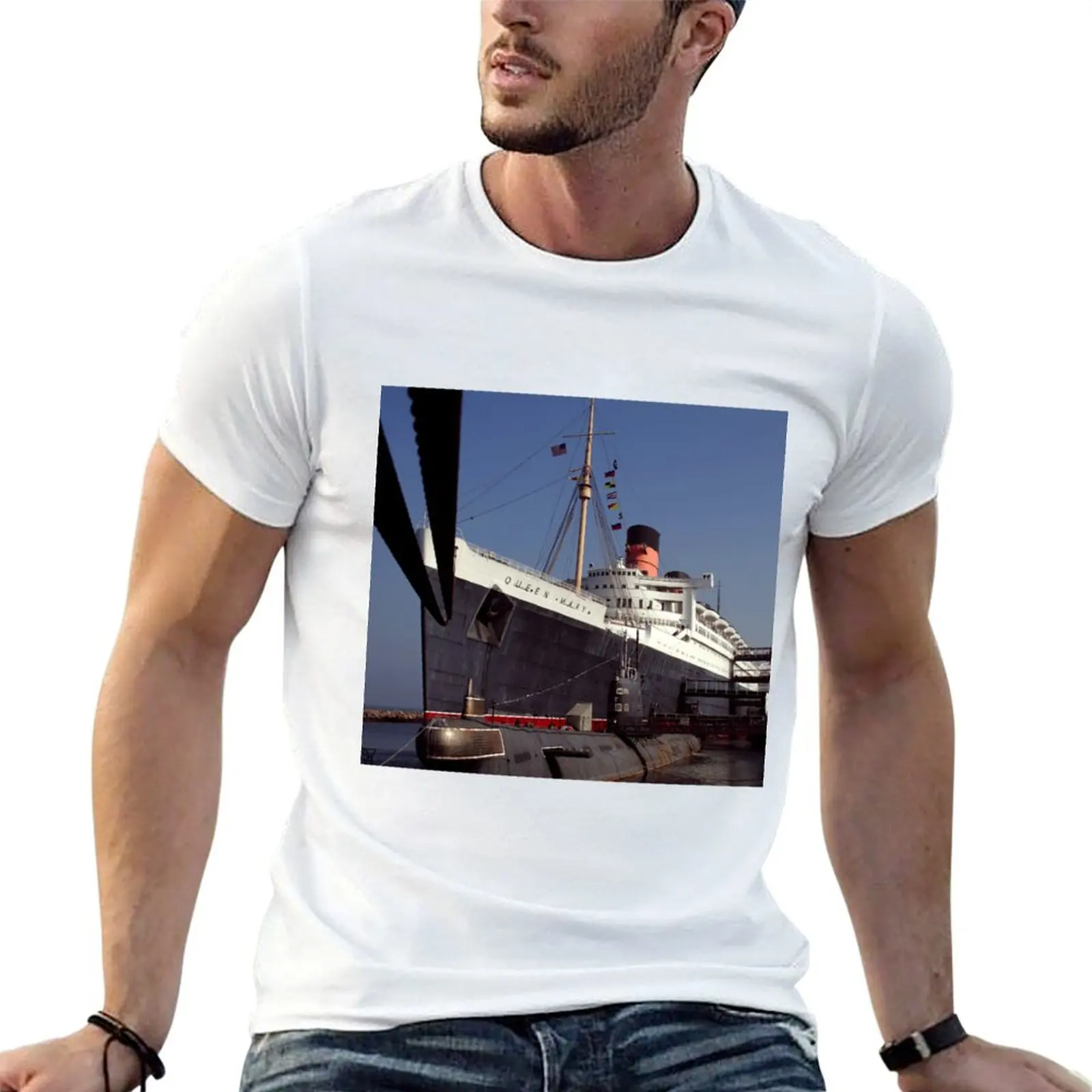 RMS Queen Mary T-Shirt t shirt man casual funny t shirts man t shirt man cotton T-shirt
RMS Queen Mary T-Shirt t shirt man casual funny t shirts man t shirt man cotton T-shirt