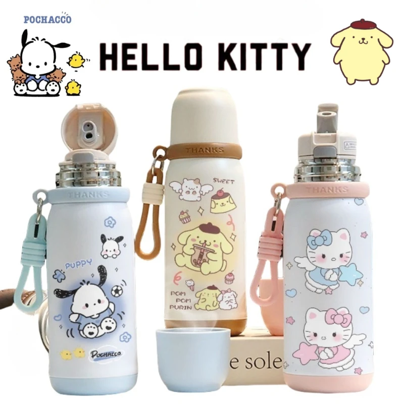 Новый Hello Kitty My Melody Kuromi Cinnamoroll, милый студенческий термос с героями мультфильмов, кружка для девочек, высококачественная автомобильная спортивная портативная соломенная чашка
Новый Hello Kitty My Melody Kuromi Cinnamoroll, милый студенческий термос с героями мультфильмов, кружка для девочек, высококачественная автомобильная спортивная портативная соломенная чашка