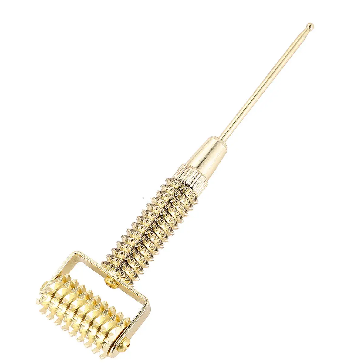 Золотой массажный акупунктурный зонд-детектор точек с буферизацией усилия для точного позиционирования акупунктурных точек
Золотой массажный акупунктурный зонд-детектор точек с буферизацией усилия для точного позиционирования акупунктурных точек