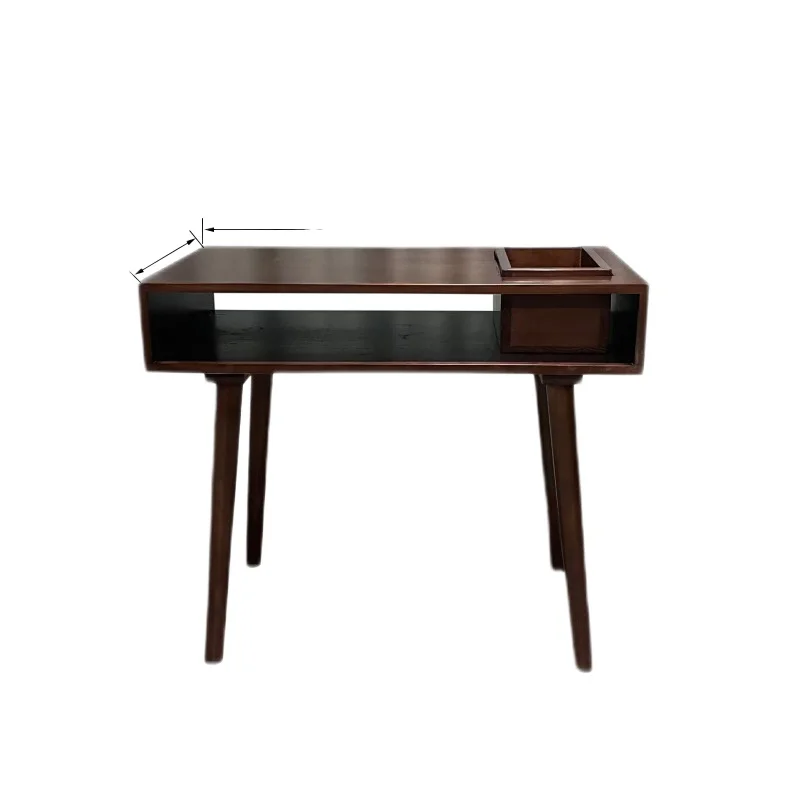 Solid wood retro American walnut manicure table, single double simple vacuum cleaner table and chair set
Solid wood retro American walnut manicure table, single double simple vacuum cleaner table and chair set