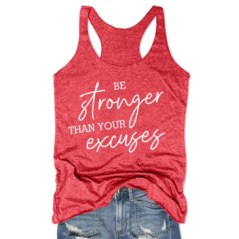Stronger Tank Top Inspirational Muscle Tank Women Clothes Workout Tank Tops Gym Tank Top American Retro Sexy Top S
Stronger Tank Top Inspirational Muscle Tank Women Clothes Workout Tank Tops Gym Tank Top American Retro Sexy Top S
