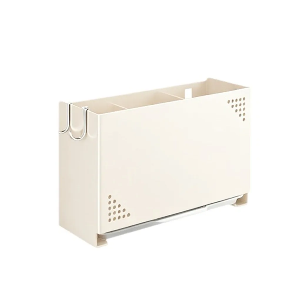 Carbon Steel Chopsticks Storage Box Large Capacity Space Saving Cutlery Drying Basket Wall Mounted with Drain Tray
Carbon Steel Chopsticks Storage Box Large Capacity Space Saving Cutlery Drying Basket Wall Mounted with Drain Tray