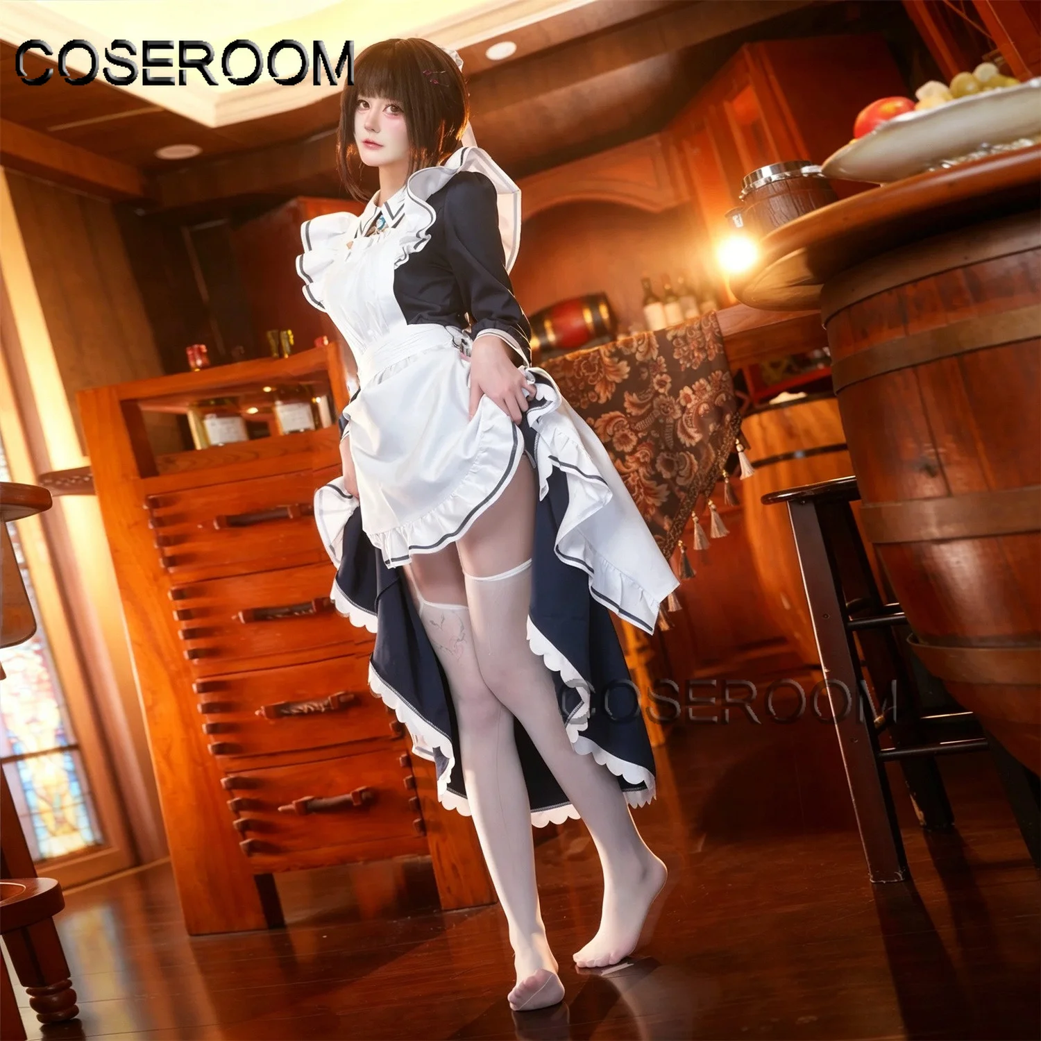 Anime Cafe Stella to Shinigami no Chou Shiki Natsume Cosplay Costume Outfit Dress Carnival Halloween Comic Con Role Play Uniform
Anime Cafe Stella to Shinigami no Chou Shiki Natsume Cosplay Costume Outfit Dress Carnival Halloween Comic Con Role Play Uniform