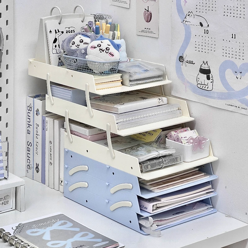 2/3 Layers Desk Test Paper Book Storage Racks Desk Organizer Office Stackable Telescopic Folding File Storage Rack Letter Trays
2/3 Layers Desk Test Paper Book Storage Racks Desk Organizer Office Stackable Telescopic Folding File Storage Rack Letter Trays