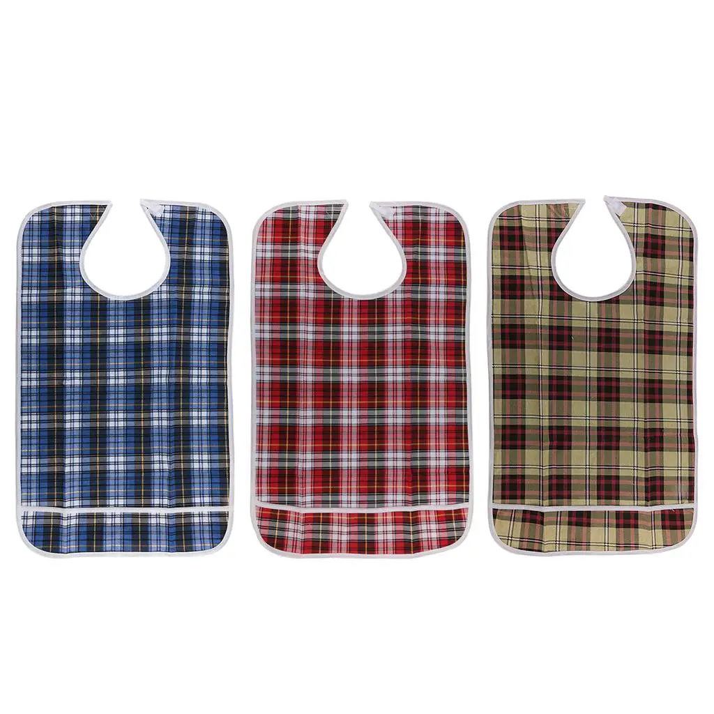 Большой нагрудник для защиты от инвалидов для взрослых, карманный дизайн, нагрудник для защиты от растягивания и столовой
Большой нагрудник для защиты от инвалидов для взрослых, карманный дизайн, нагрудник для защиты от растягивания и столовой