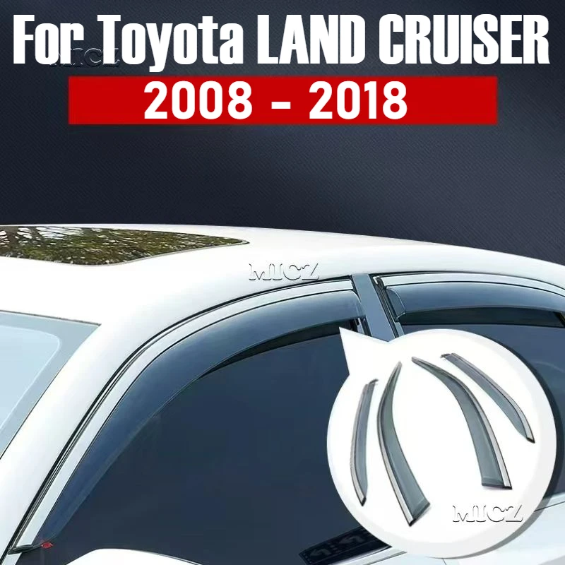Для Toyota LAND CRUISER 2008-2018 автомобильные аксессуары оконный козырек вентиляционный козырек от дождя солнцезащитный дефлектор тени укрытия чехлы
Для Toyota LAND CRUISER 2008-2018 автомобильные аксессуары оконный козырек вентиляционный козырек от дождя солнцезащитный дефлектор тени укрытия чехлы
