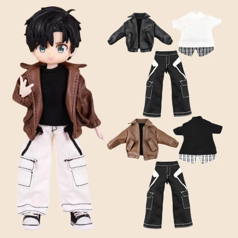 For Asi Body 3.0 Jacket T-shirt Pants Boy 10000 Escape OB11 Gsc Big 1/12 Body BJD Doll Cloth Doll Outfit Clothes
For Asi Body 3.0 Jacket T-shirt Pants Boy 10000 Escape OB11 Gsc Big 1/12 Body BJD Doll Cloth Doll Outfit Clothes