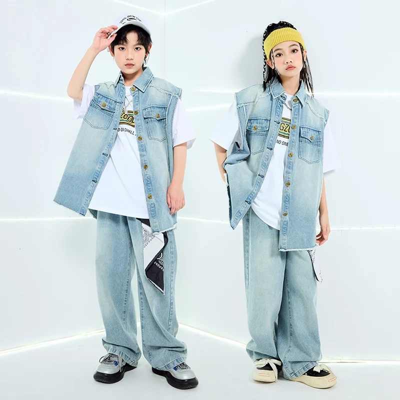 Fashion Girls Boys Jazz Dance Outfit Kids Hip Hop Clothing Children Ballroom Dance Clothes Stage Competition Kpop Wear SL13141
Fashion Girls Boys Jazz Dance Outfit Kids Hip Hop Clothing Children Ballroom Dance Clothes Stage Competition Kpop Wear SL13141