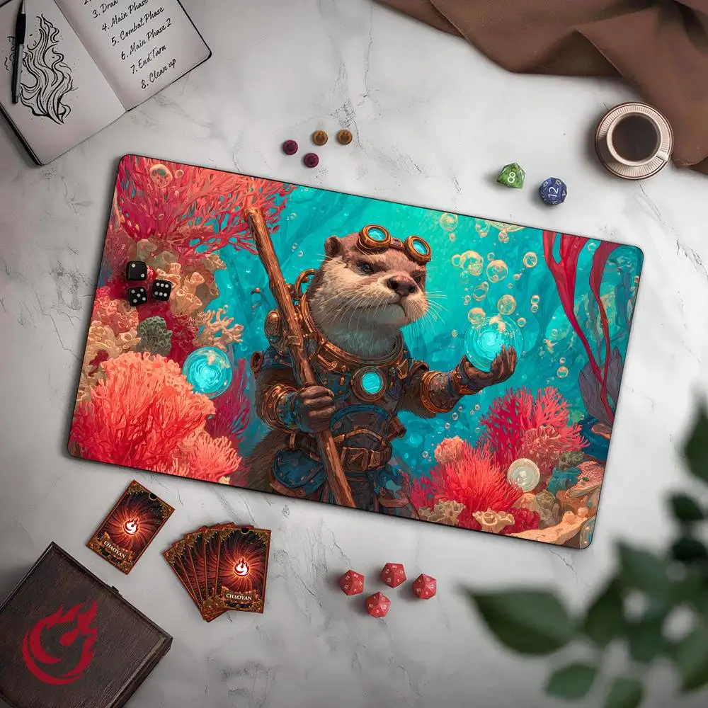 Sea Otter Warlock MTG Playmat Magic Card Mat with Stitched Edge Non-Slip Durable Tabletop playmat Board Game Mat for TCG
Sea Otter Warlock MTG Playmat Magic Card Mat with Stitched Edge Non-Slip Durable Tabletop playmat Board Game Mat for TCG