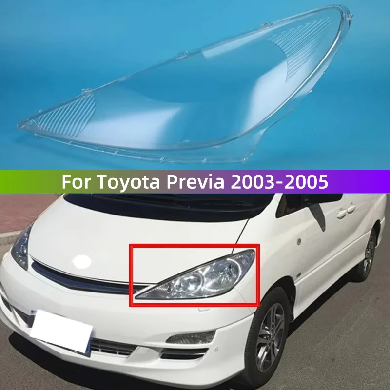 Для Toyota Previa 2003 2004 2005, запасные части для салона автомобиля, фары, стекло лампы, замена оригинального абажура
Для Toyota Previa 2003 2004 2005, запасные части для салона автомобиля, фары, стекло лампы, замена оригинального абажура