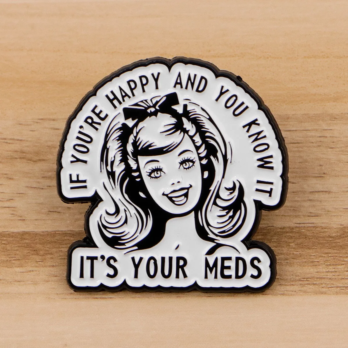 Эмалированный значок IT'S YOUR MEDS на рюкзаке, шляпа, булавки с лацканами, мультяшные броши для курток, аксессуары для косплея, подарочные игрушки для друзей
Эмалированный значок IT'S YOUR MEDS на рюкзаке, шляпа, булавки с лацканами, мультяшные броши для курток, аксессуары для косплея, подарочные игрушки для друзей