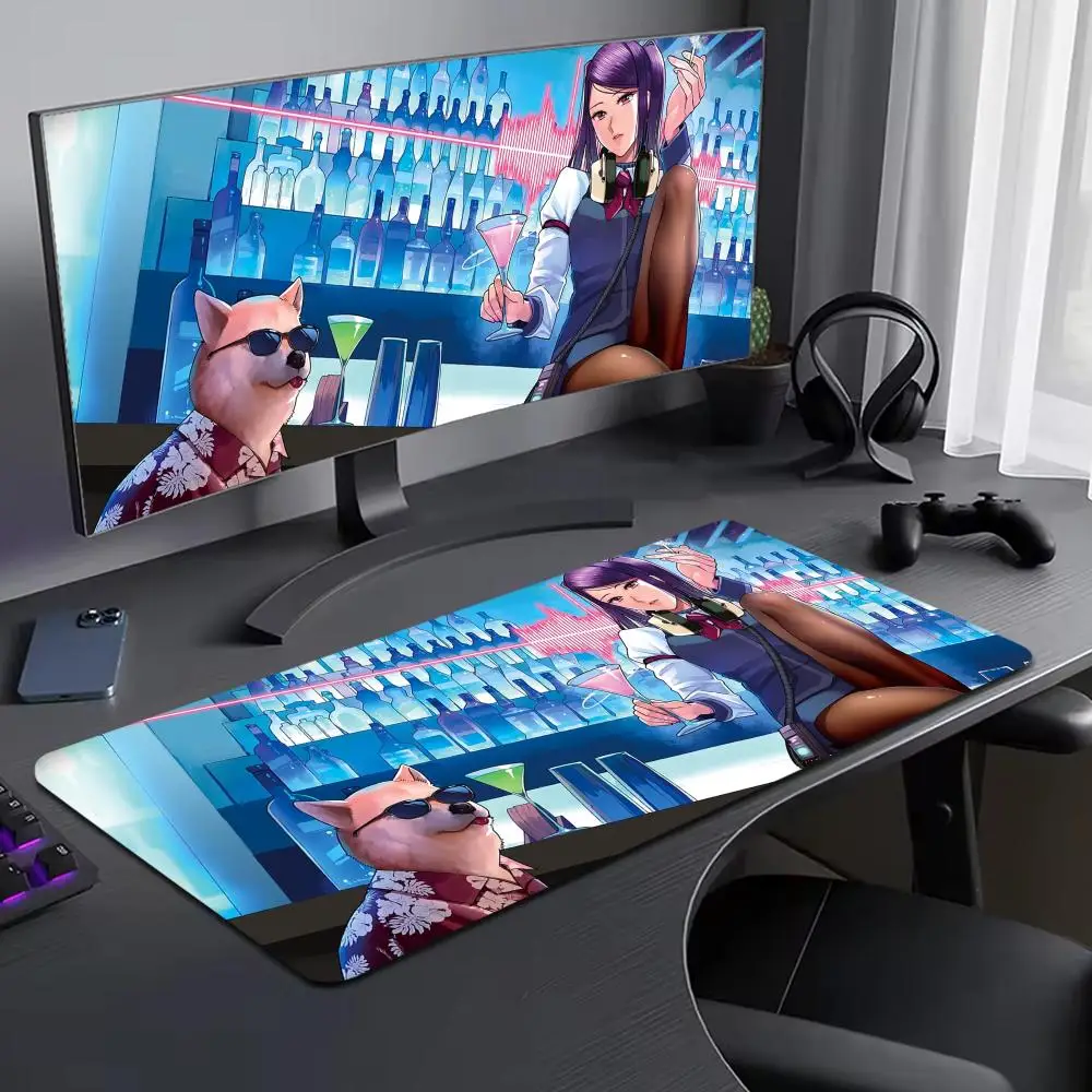 VA-11 Hall-A Mouse Pad Large Computer Mouse Pad Office Accessories XXL Pc Non-slip Deskmat Mousepad Keyboard Rubber Game Rug
VA-11 Hall-A Mouse Pad Large Computer Mouse Pad Office Accessories XXL Pc Non-slip Deskmat Mousepad Keyboard Rubber Game Rug