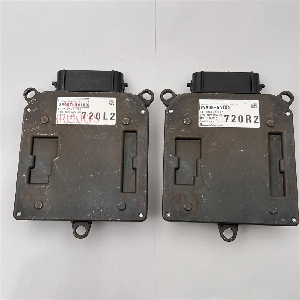Genuine 720R2 89908-60180 720L2 89907-60180 Headlights Ballast Control Unit
Genuine 720R2 89908-60180 720L2 89907-60180 Headlights Ballast Control Unit