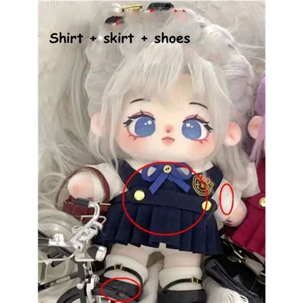 Trendy Cute Dress Clothes for 20cm Cotton Doll Fashion High Quality JK Dress Pretty Hoodie
Trendy Cute Dress Clothes for 20cm Cotton Doll Fashion High Quality JK Dress Pretty Hoodie