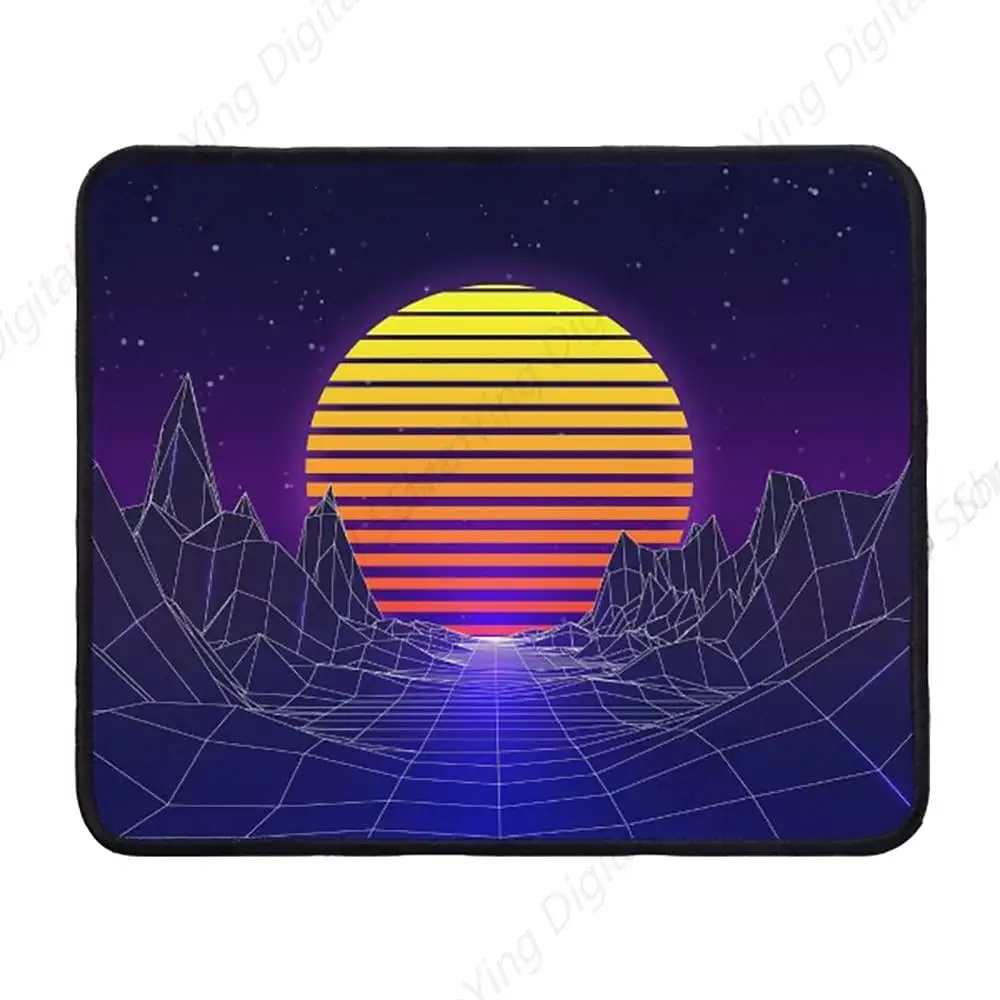 Retroway Sunset Pattern Sci Fi Style Mouse Pad Computer Desktop Accessories Anti Slip Lock Edge Mouse Pad 18*22cm
Retroway Sunset Pattern Sci Fi Style Mouse Pad Computer Desktop Accessories Anti Slip Lock Edge Mouse Pad 18*22cm