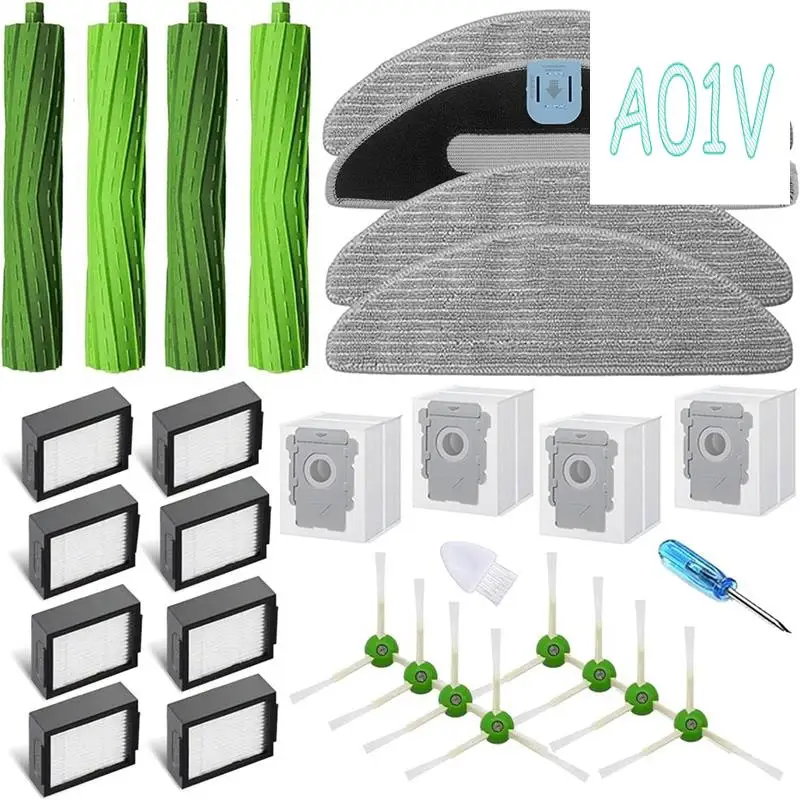 A01V 28 шт.-Сменные аксессуары-для-Irobot-Roomba-Combo-I5, I5+, J5,-J5+-роботизированные пылесосы
A01V 28 шт.-Сменные аксессуары-для-Irobot-Roomba-Combo-I5, I5+, J5,-J5+-роботизированные пылесосы