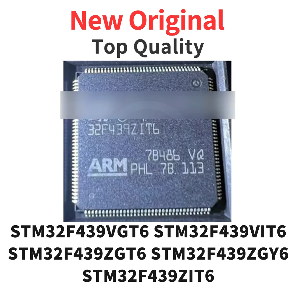 1 Piece STM32F439VGT6 STM32F439VIT6 STM32F439ZGT6 STM32F439ZGY6 STM32F439ZIT6 QFP New Original
1 Piece STM32F439VGT6 STM32F439VIT6 STM32F439ZGT6 STM32F439ZGY6 STM32F439ZIT6 QFP New Original