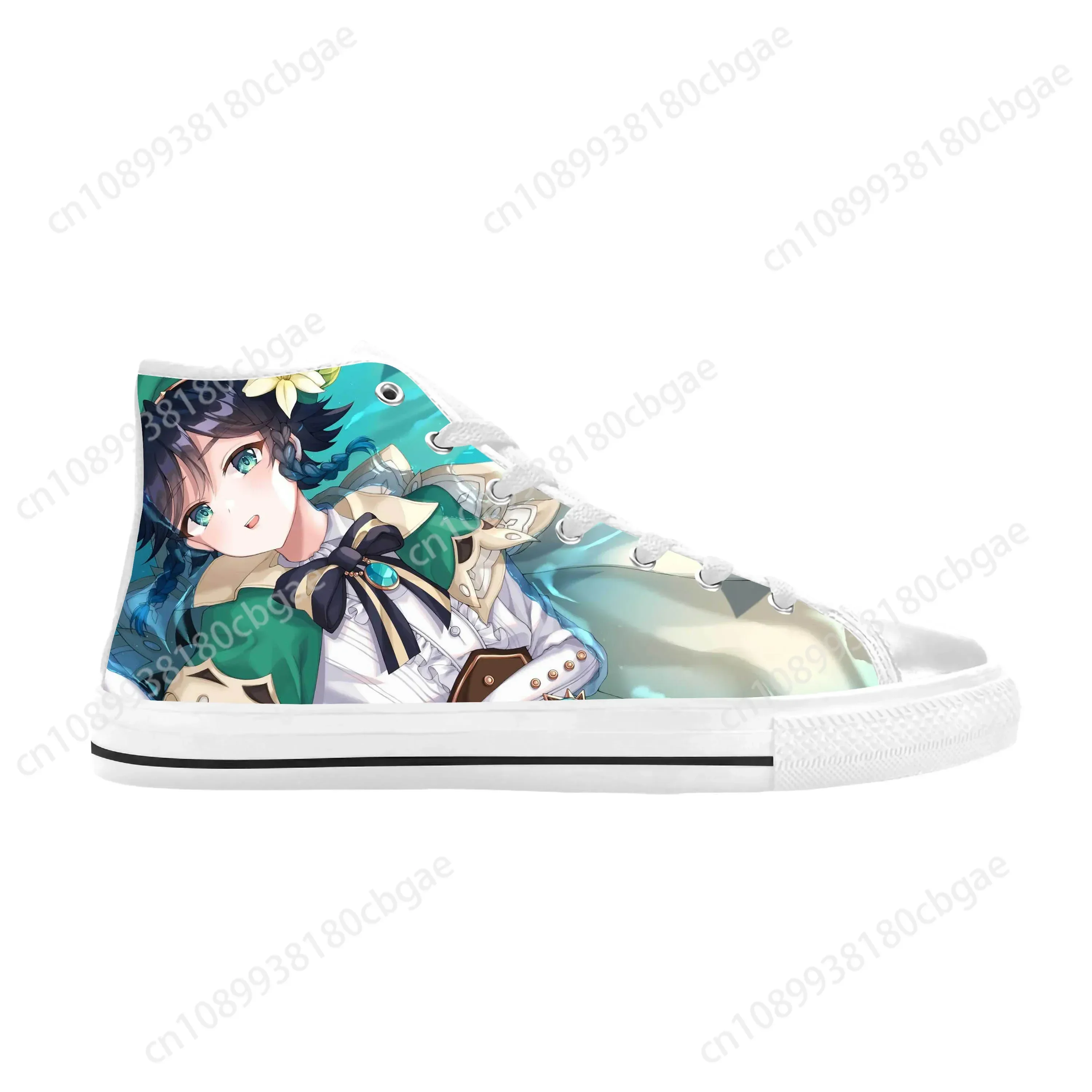 Anime Manga Cartoon Genshin Impact Venti Barbatos Casual Cloth Shoes High Top Comfortable Breathable custom Men Women Sneakers
Anime Manga Cartoon Genshin Impact Venti Barbatos Casual Cloth Shoes High Top Comfortable Breathable custom Men Women Sneakers