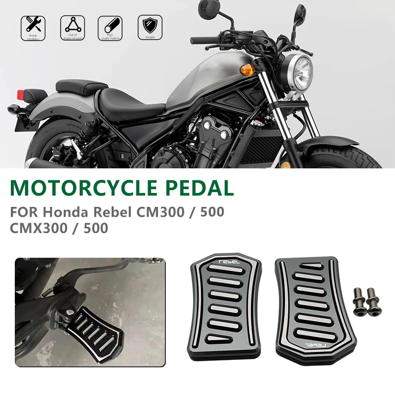 CMX 500 Motorcycle Accessories Foot Pegs Pedal Rest Front Footpegs Footrest for HONDA REBEL CM300 CM500 CMX300 CMX500 2017-2021
CMX 500 Motorcycle Accessories Foot Pegs Pedal Rest Front Footpegs Footrest for HONDA REBEL CM300 CM500 CMX300 CMX500 2017-2021