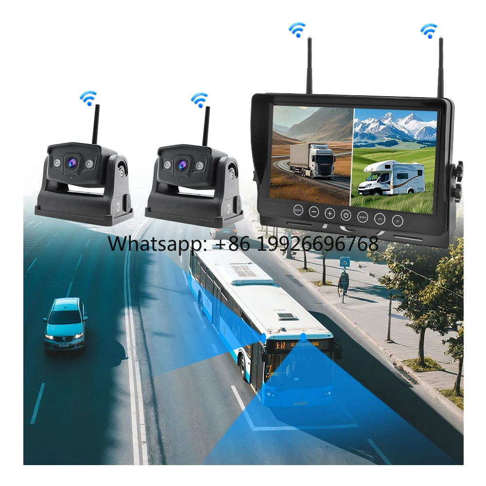 HD 1080P Digital Wireless System with 9 Inch DVR for Heavy Duty Fleet Logistics OEM/ODM
HD 1080P Digital Wireless System with 9 Inch DVR for Heavy Duty Fleet Logistics OEM/ODM
