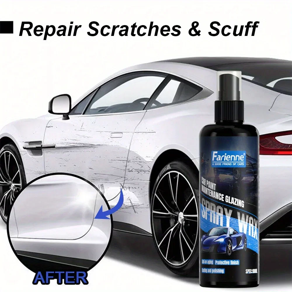 FARIENNE Quick-Shine Nano Car Coating Spray — воск для защиты от краски и осветления всех транспортных средств
FARIENNE Quick-Shine Nano Car Coating Spray — воск для защиты от краски и осветления всех транспортных средств