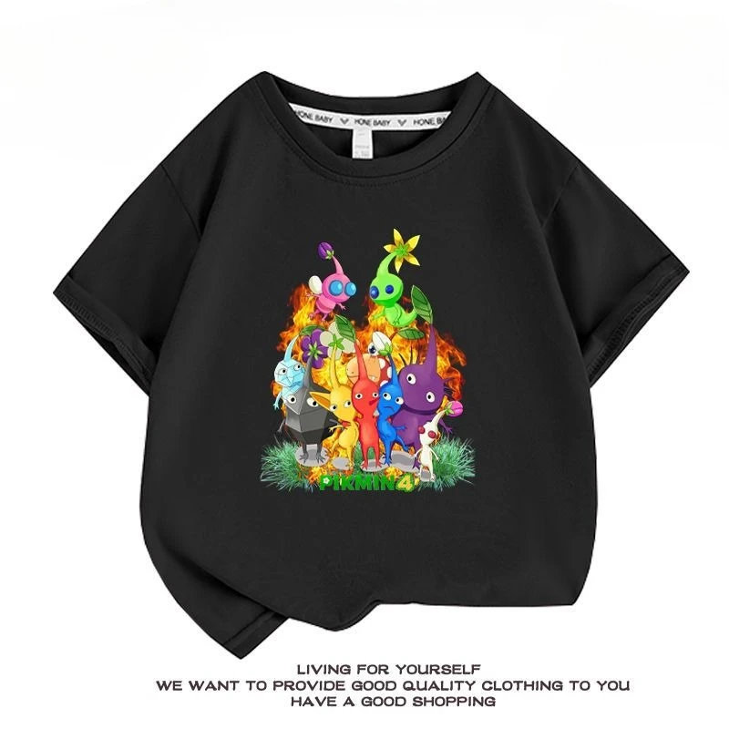 Kawaii Pikmins Cartoon Print T Shirt Teen Children Summer Short Tshirt Top Base Shirt Birthday Gift
Kawaii Pikmins Cartoon Print T Shirt Teen Children Summer Short Tshirt Top Base Shirt Birthday Gift