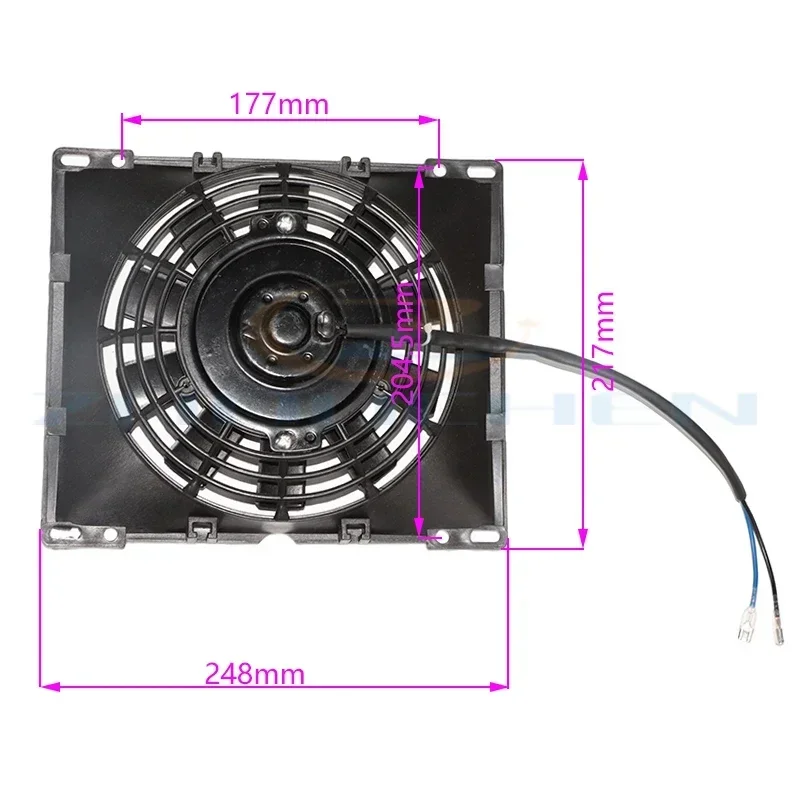 Hot Sales Good Quality Cooling Fan Oil Cooler Water Cooler Radiator Cooling Fan For ATV Quad Go Kart Buggy Dirt Pit Bike
Hot Sales Good Quality Cooling Fan Oil Cooler Water Cooler Radiator Cooling Fan For ATV Quad Go Kart Buggy Dirt Pit Bike