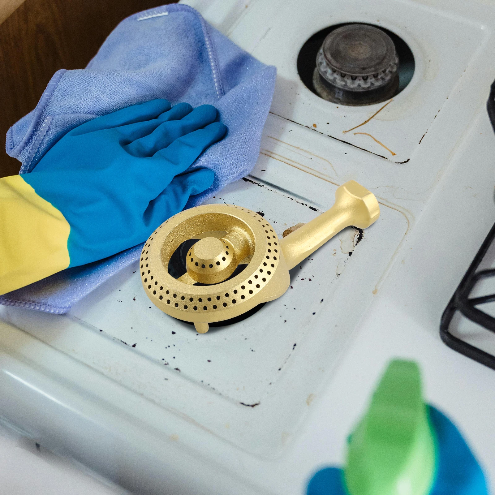 Universal Gas Stove Burner Head Replacement Cast Iron Durable Multi-Use Stovetop Accessory Easy Install Golden Kitchen Household
Universal Gas Stove Burner Head Replacement Cast Iron Durable Multi-Use Stovetop Accessory Easy Install Golden Kitchen Household