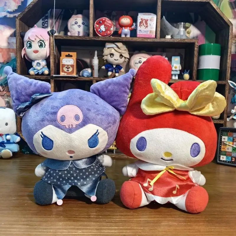 Sanrioed аниме мультфильм My Melody Kuromi плюшевая игрушка Ins Девочка Сердце кавайная кукла кулон аксессуары праздничные подарки
Sanrioed аниме мультфильм My Melody Kuromi плюшевая игрушка Ins Девочка Сердце кавайная кукла кулон аксессуары праздничные подарки