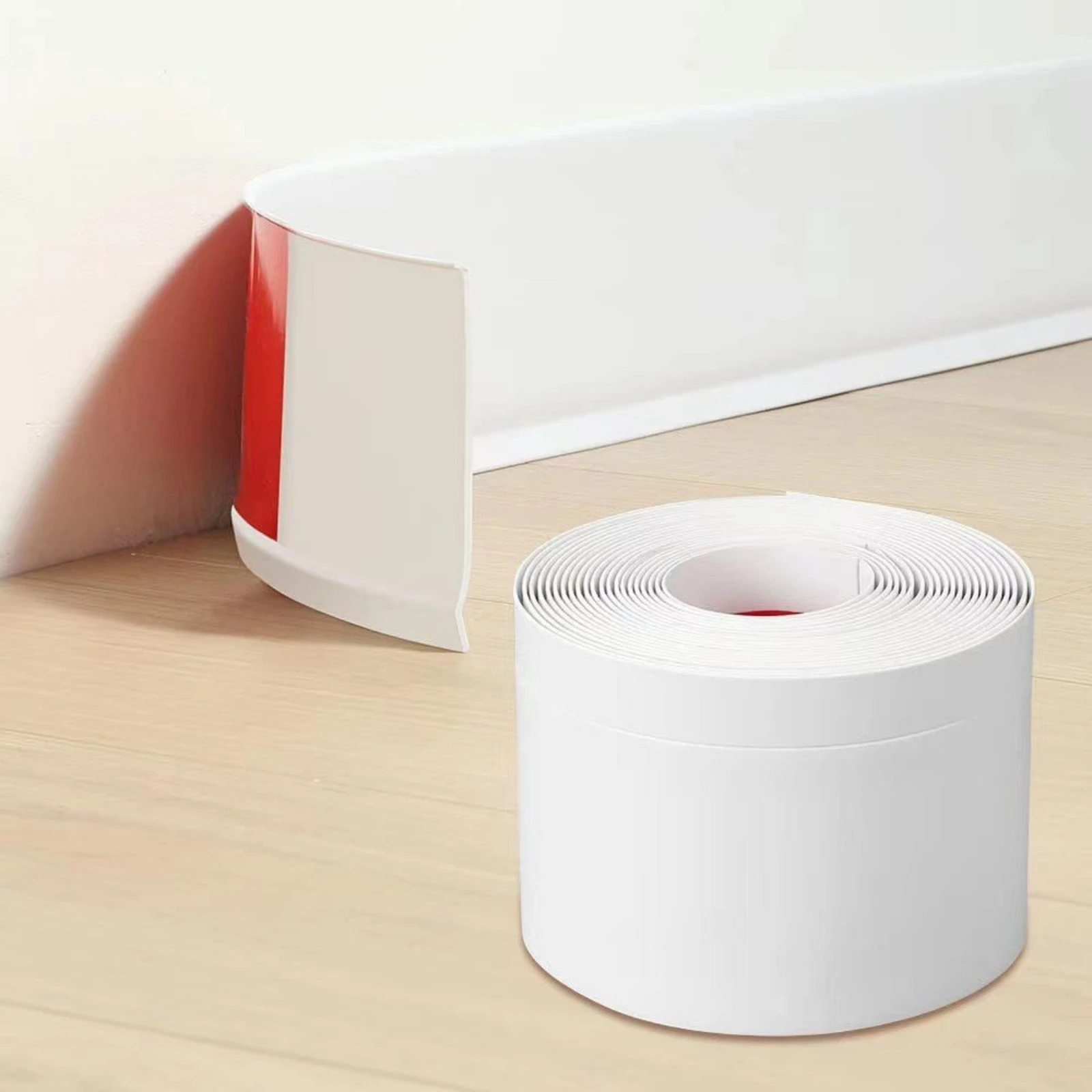 Flexible Baseboard Molding Trim 4 Self-Adhesive Vinyl Wall Base Peel and Stick Cove Base Rubber Wall Baseboard Moulding Tri
Flexible Baseboard Molding Trim 4 Self-Adhesive Vinyl Wall Base Peel and Stick Cove Base Rubber Wall Baseboard Moulding Tri