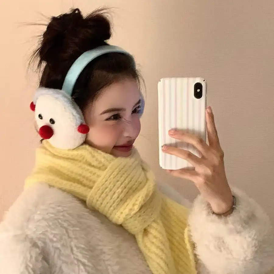 Anjj New Snowman Earmuffs Fashion Cute Cartoon Exquisite Soft Plush Woman Earmuffs Outdoor Ear Warm Winter Christmas Gifts
Anjj New Snowman Earmuffs Fashion Cute Cartoon Exquisite Soft Plush Woman Earmuffs Outdoor Ear Warm Winter Christmas Gifts